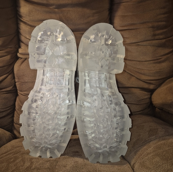 805 🦃🎄katy perry white combat boots - Picture 7 of 7